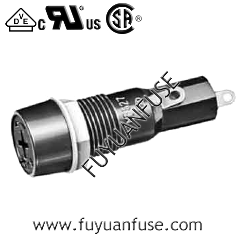 5*20面板安装保险丝座 MF-527 VDE UR CSA 10A250V